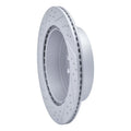 R1 01-06 Lexus Ls430 Rear Right Drilled & Slotted Geoperformance Rotor
