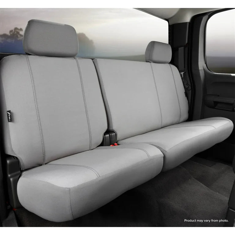 15C F150/17C F250/F350 SUPER CAB SEAT PROTECTOR CUSTOM REAR SPLIT SEAT 60/40 GRAY
