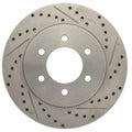 StopTech Select Sport Drilled & Slotted Rotor - Front Left