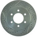 StopTech Select Sport Drilled & Slotted Rotor - Front Left