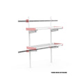 RAM PROMASTER 159IN WB FOLDING SHELF MOUNTING RAILS DRIVER OR PASSENGER REAR