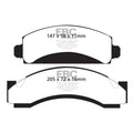 EBC 74-80 Chevrolet C30 (JB8) Yellowstuff Front Brake Pads