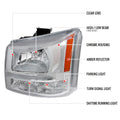 CRYSTAL HOUSING HEADLIGHTS BLACK 1