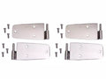 Rugged Ridge 76-93 Jeep CJ / Jeep Wrangler Stainless Door Hinge Kit