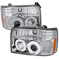 PROJECTOR HEADLIGHTS CHROME HOUSING