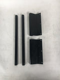 SLIDE TOPPER COMP HDWR KIT BLACK