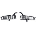Putco 18-20 Ford F-150 Raptor - Hex Shield - Black Powder Coated Bumper Grille Inserts