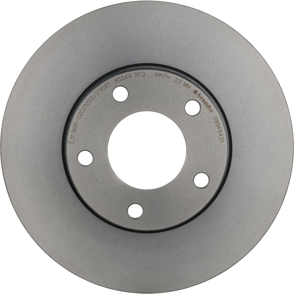 Brembo 04-13 Mazda 3 Front Premium UV Coated OE Equivalent Rotor