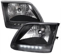97-03 F150 LED EURO HEADL
