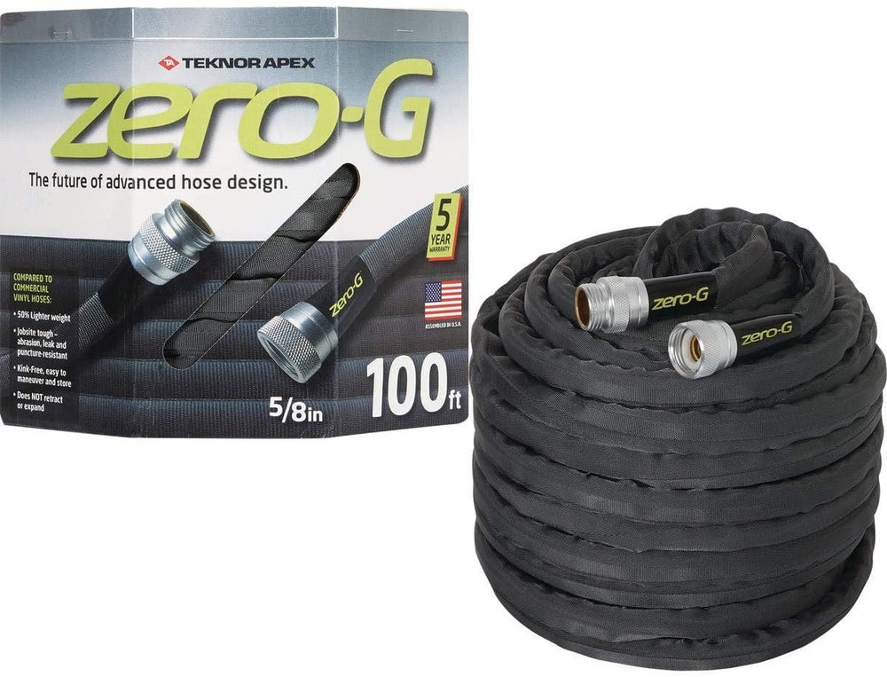 600 PSIRATEDZEROG HOSE 5/8IN X 100FT BLACK