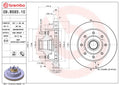 Brembo 03-04 Ford Excursion/2004 F-250/03-04 F-250 Super Duty Front Premium OE Equivalent Rotor