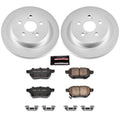 Power Stop 09-10 Pontiac Vibe Rear Z17 Evolution Geomet Coated Brake Kit