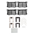 R1 15-20 Genesis G80 Front Optimum OE Brake Pads & Hardware Kit