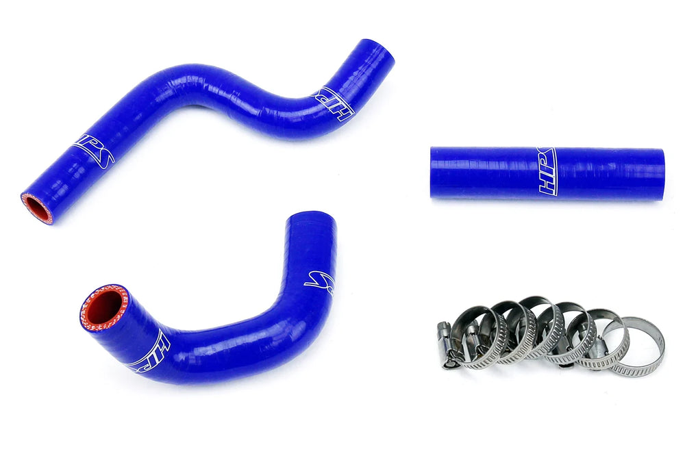 HPS Performance Blue Reinforced Silicone Radiator Hose Kit for Kawasaki 98-12 KX80 KX85 KX100