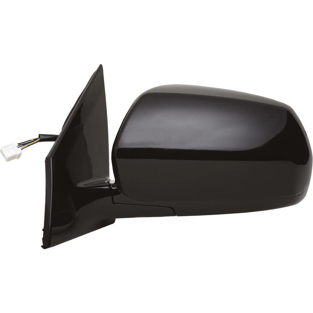0507 NISSAN MURANO LH POWER FOLDAWAY OE MIRROR TEXTURED BLACK PTM COVER