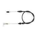 48IN UNIVERSAL THROTTLE CABLE & BLK FITTINGS