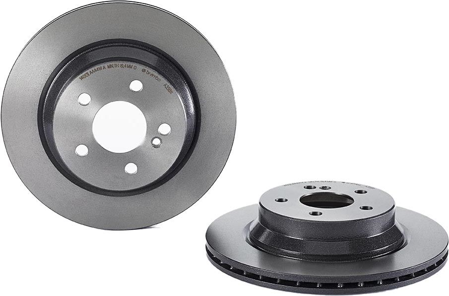 Brembo 15-16 Mercedes CLS400/2006 CLS500/07-11 CLS550 Rear Premium UV Coated OE Equivalent Rotor