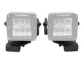 XE Center Hood Light Mount for 3 inch Cube LED Lights Textured Black 2018-2026 Jeep Wrangler JL 2020-2025 Jeep Gladiator Go Rhino