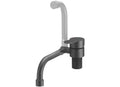 FOLDING RV KITCHEN FAUCET MATTE BLACK