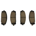 Front Brake Pad Set for 14-19 Jeep KL Cherokee w/ Dual Piston Frt Brake Calipers Crown Automotive