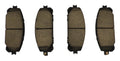 Front Brake Pad Set for 14-19 Jeep KL Cherokee w/ Dual Piston Frt Brake Calipers Crown Automotive