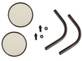 Trail Mirror Kit, Round, Pair; 18-21 Jeep Wrangler / Gladiator