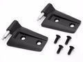 Rugged Ridge 07-18 Jeep Wrangler JK Black Left Door Hinge Set
