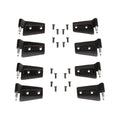 Rugged Ridge 07-18 Jeep Wrangler JK Black Left Door Hinge Set