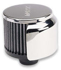 Moroso Positive Locking Breather - 3/4in Hose - Clear Finish