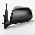 LH MIRROR OUTSIDE REAR VIEW MANUAL; W/COVER; TEXTURED TOYOTA TACOMA 20122015