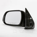 LH MIRROR OUTSIDE REAR VIEW MANUAL; W/COVER; TEXTURED TOYOTA TACOMA 20122015