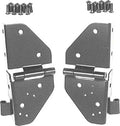Rugged Ridge 76-86 Jeep CJ / 87-95 Jeep Wrangler YJ Black Windshield Hinges