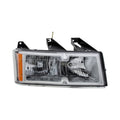 RH HEADLAMP ASSY COMPOSITE; W/BRIGHT BEZEL; EXTREME; COLORADO 0508
