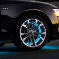 XK Glow Wheel Ring Xkchrome App Controlled RGB Light 15In