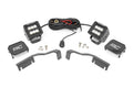LED Light Kit | Ditch Mount | 2" Black Pair | Flood | Nissan Frontier (22-26)
