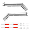 FENDER TUBE WITH CLAMP AND BOLTS SET OF 2