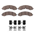 DFC 22-26 Chevrolet Silverado EV Front 5000 Advanced Ceramic Brake Pads and Hardware Kit
