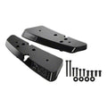 21C BRONCO MIRROR LED LIGHT MOUNTS FORWARD/SIDE FACING ANODIZED BLACK