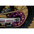 Renthal 94+ Kawasaki KX 125-450 Rear Grooved Sprocket - Purple 520-51 teeth