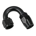 Fragola -16AN x 180 Degree Pro-Flow Hose End - Blue/Red