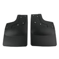 WeatherTech 24-25 Ford Ranger Raptor Supercrew Front No Drill MudFlaps - Black