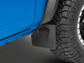 WeatherTech 21-23 Ford Bronco (225/265/285 Width Tire Sizes) Front No Drill Mudflaps - Black