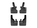 WeatherTech 21-23 Ford Bronco (225/265/285 Width Tire Sizes) Front No Drill Mudflaps - Black
