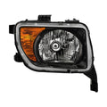 0708 HONDA ELEMENT PASSENGER SIDE HEADLIGHT OEM BLACK RIGHT