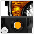 0708 HONDA ELEMENT PASSENGER SIDE HEADLIGHT OEM BLACK RIGHT