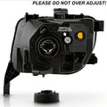 0708 HONDA ELEMENT PASSENGER SIDE HEADLIGHT OEM BLACK RIGHT