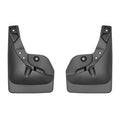 WeatherTech 24-25 Toyota Tacoma w/Fender Flares Front No Drill MudFlaps - Black