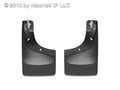 WeatherTech 04-12 Ford F150 Reg/Sup/CrewCab No Drill Mudflaps - Black