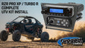 Rugged Radios Polaris RZR PRO XP/Turbo R/PRO R Dash Mount - Rugged GMR25