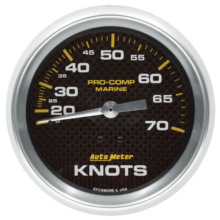 GAUGE, SPEEDOMETER, 3 3/8", 70 KNOT